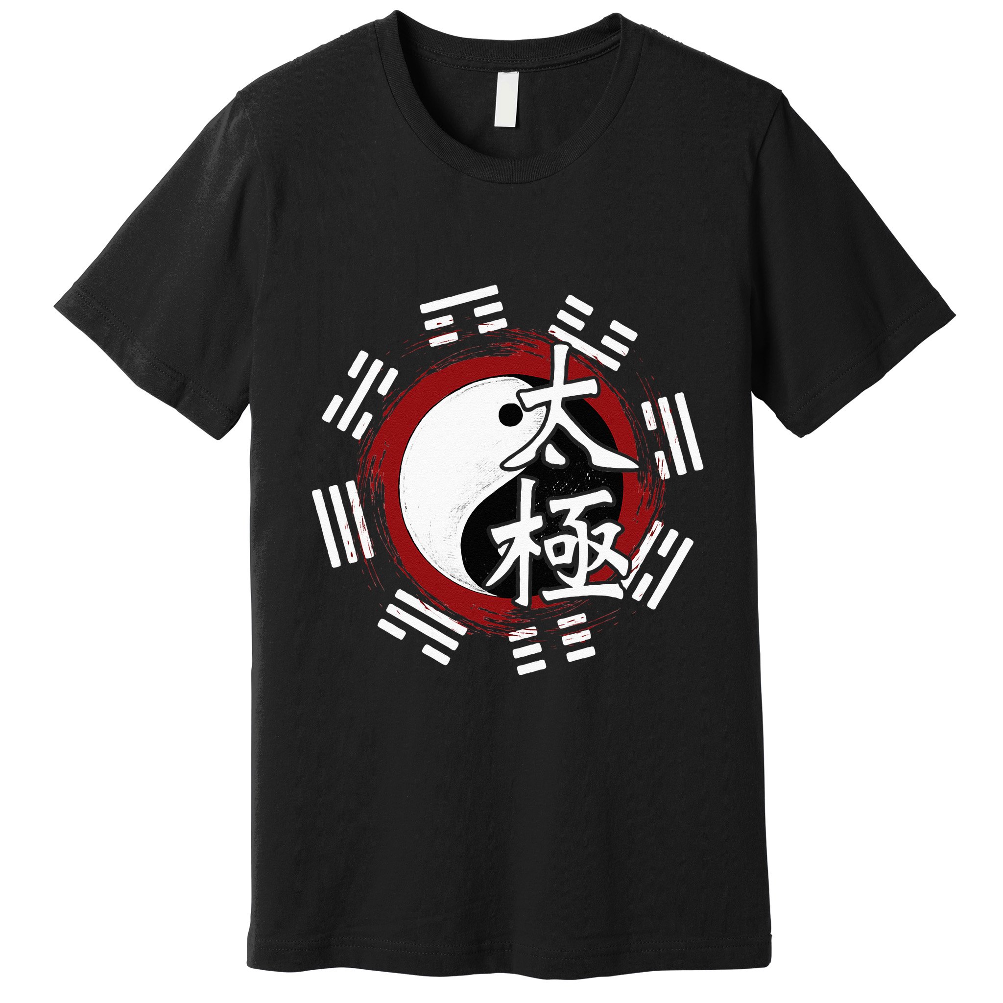 Spiritual Yin Yang Tai Chi Master Mind Body Wellness Premium T-Shirt