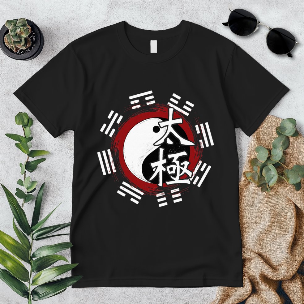 Spiritual Yin Yang Tai Chi Master Mind Body Wellness Premium T-Shirt