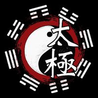 Spiritual Yin Yang Tai Chi Master Mind Body Wellness Baby Bodysuit