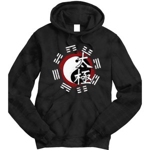 Spiritual Yin Yang Tai Chi Master Mind Body Wellness Tie Dye Hoodie