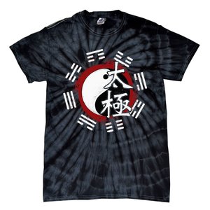 Spiritual Yin Yang Tai Chi Master Mind Body Wellness Tie-Dye T-Shirt