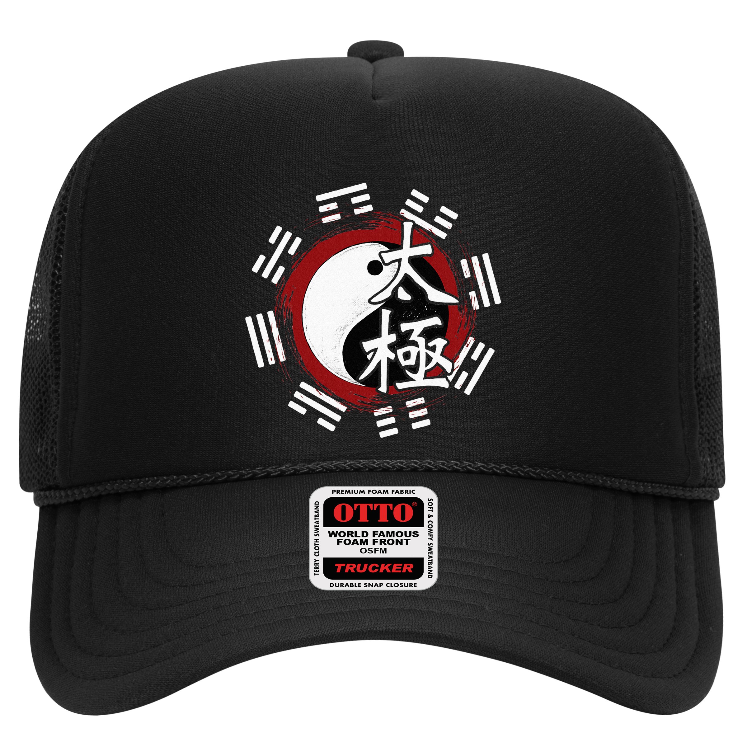 Spiritual Yin Yang Tai Chi Master Mind Body Wellness Hat