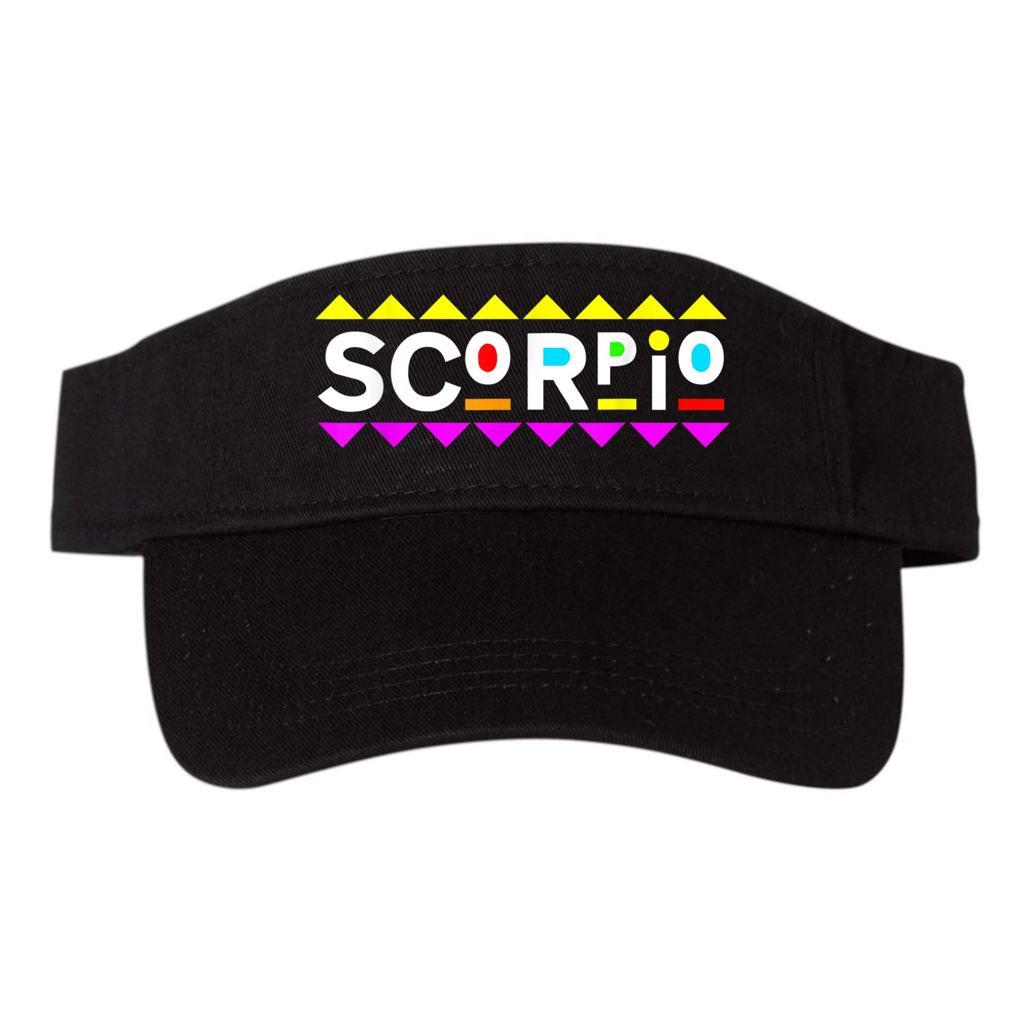 Scorpio Zodiac 90s Style Visor