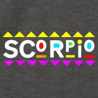 Scorpio Zodiac 90s Style Vector Backpack