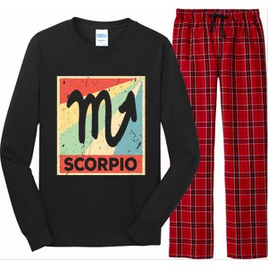 Scorpio Zodiac Astrology Unisex Gift Long Sleeve Pajama Set