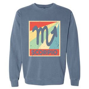 Scorpio Zodiac Astrology Unisex Gift Garment-Dyed Sweatshirt