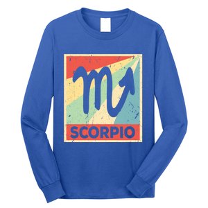 Scorpio Zodiac Astrology Unisex Gift Long Sleeve Shirt