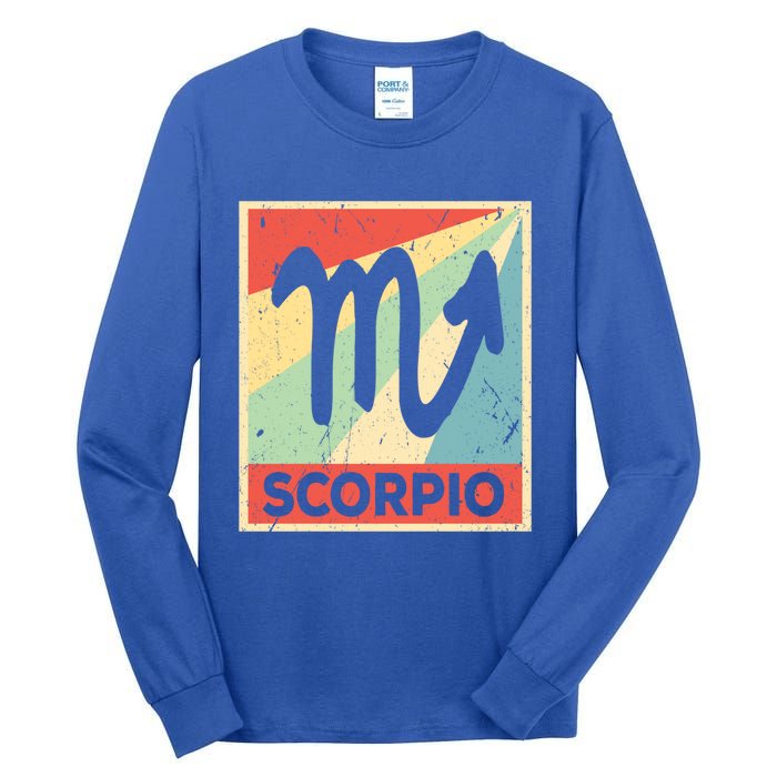 Scorpio Zodiac Astrology Unisex Gift Tall Long Sleeve T-Shirt