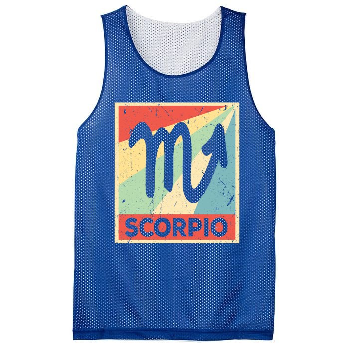 Scorpio Zodiac Astrology Unisex Gift Mesh Reversible Basketball Jersey Tank