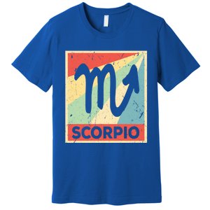 Scorpio Zodiac Astrology Unisex Gift Premium T-Shirt