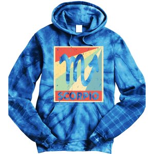 Scorpio Zodiac Astrology Unisex Gift Tie Dye Hoodie