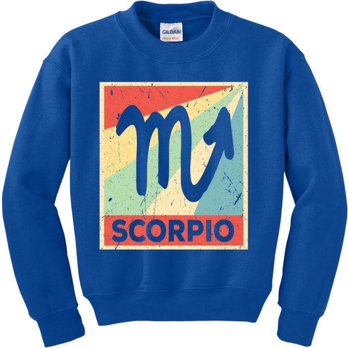 Scorpio Zodiac Astrology Unisex Gift Kids Sweatshirt