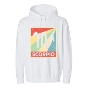 Scorpio Zodiac Astrology Unisex Gift Garment-Dyed Fleece Hoodie