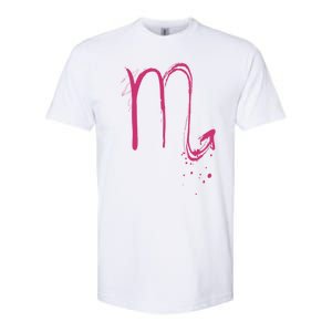 Scorpio Zodiac Astrology Symbol Meaningful Gift Softstyle CVC T-Shirt