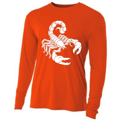 Scorpio Zodiac Astrology Sign Gift Cooling Performance Long Sleeve Crew