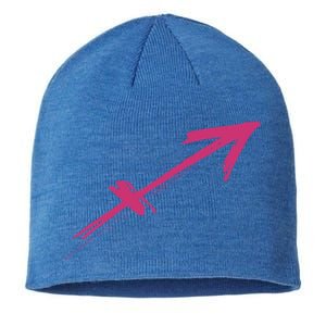 Sagittarius Zodiac Astrology Symbol Great Gift Sustainable Beanie