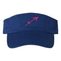 Sagittarius Zodiac Astrology Symbol Great Gift Valucap Bio-Washed Visor