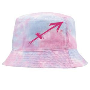 Sagittarius Zodiac Astrology Symbol Great Gift Tie-Dyed Bucket Hat