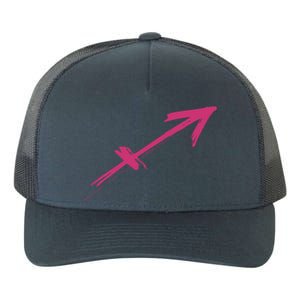 Sagittarius Zodiac Astrology Symbol Great Gift Yupoong Adult 5-Panel Trucker Hat