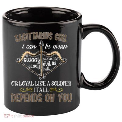 Sagittarius Zodiac Birthday Gift Funny Gift 11oz C Handle Ceramic Mug