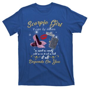 Scorpio Zodiac Birthday Decorations Funny Gift Great Gift T-Shirt