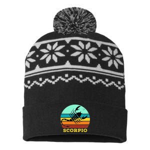 Scorpio Zodiac Birthday Horoscope Sign Scorpio USA-Made Snowflake Beanie