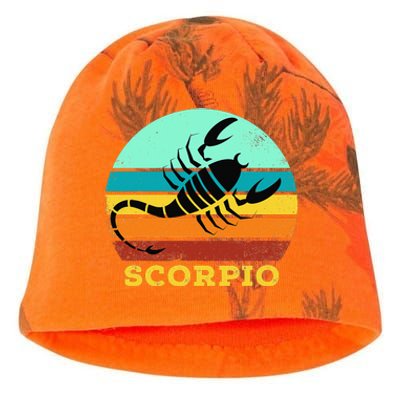 Scorpio Zodiac Birthday Horoscope Sign Scorpio Kati - Camo Knit Beanie