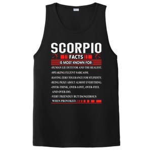 Scorpio Zodiac Birthday Scorpio Facts Gift Funny Gift PosiCharge Competitor Tank