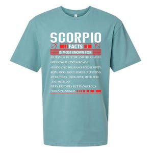 Scorpio Zodiac Birthday Scorpio Facts Gift Funny Gift Sueded Cloud Jersey T-Shirt