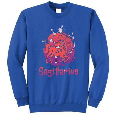 Sagittarius Zodiac Birthday Horoscope Great Gift Tall Sweatshirt