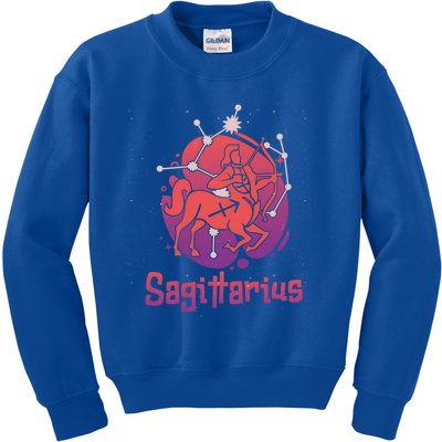 Sagittarius Zodiac Birthday Horoscope Great Gift Kids Sweatshirt