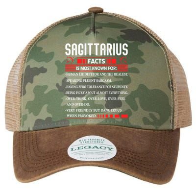 Sagittarius Zodiac Birthday Sagittarius Facts Gift Funny Meaningful Gift Legacy Tie Dye Trucker Hat