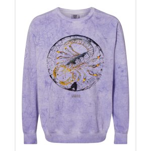 Scorpio Zodiac Cute Gift Colorblast Crewneck Sweatshirt