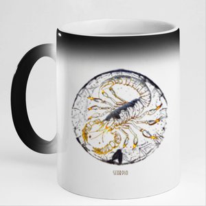 Scorpio Zodiac Cute Gift 11oz Black Color Changing Mug