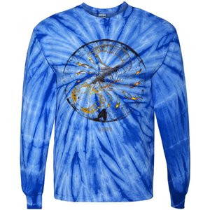 Scorpio Zodiac Cute Gift Tie-Dye Long Sleeve Shirt