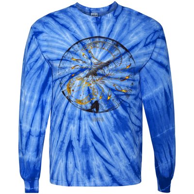 Scorpio Zodiac Cute Gift Tie-Dye Long Sleeve Shirt