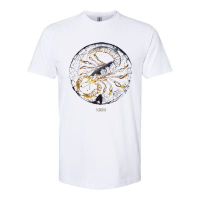 Scorpio Zodiac Cute Gift Softstyle® CVC T-Shirt