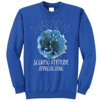 Scorpio Zodiac Constellation Aesthetic Scorpio Stuff Great Gift Tall Sweatshirt