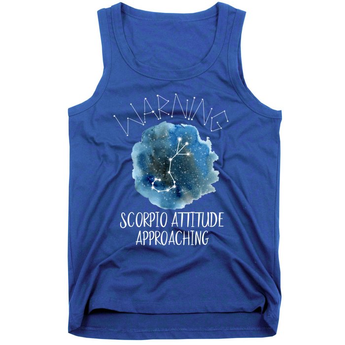 Scorpio Zodiac Constellation Aesthetic Scorpio Stuff Great Gift Tank Top