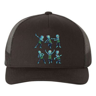 Spooky Zombie Dab Dance Costume Yupoong Adult 5-Panel Trucker Hat