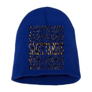 Sagittarius Zodiac December November Birthday Gift Short Acrylic Beanie