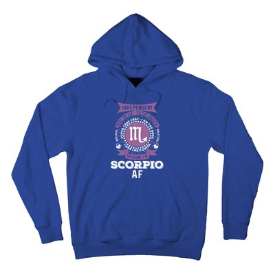 Scorpio Zodiac Designs: Scorpio Af Gift Hoodie