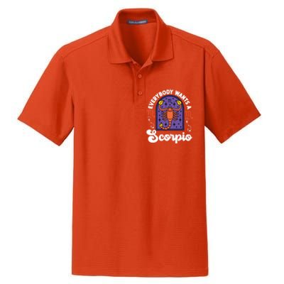 Scorpio Zodiac: Everybody Wants A Scorpio Gift Dry Zone Grid Polo