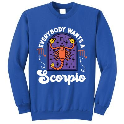 Scorpio Zodiac: Everybody Wants A Scorpio Gift Sweatshirt