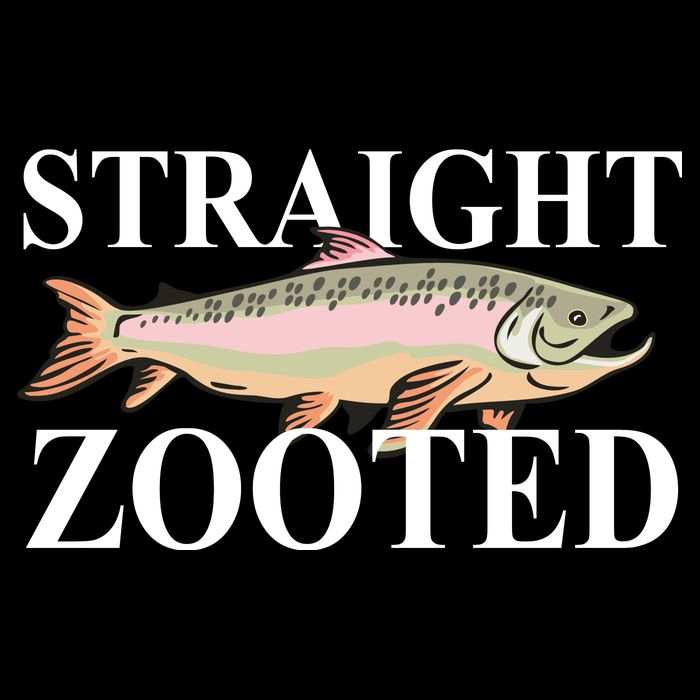 Straight Zooted Fish Cooling Performance Crew T-Shirt