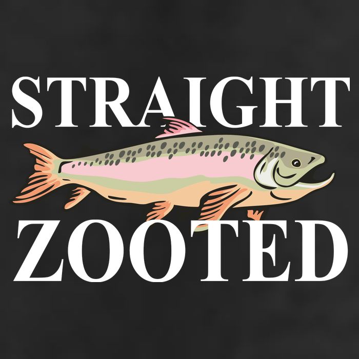 Straight Zooted Fish Trucker Hat