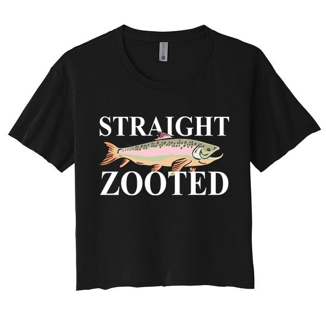 Straight Zooted Fish Crop Top