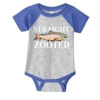 Straight Zooted Fish Infant Baby Jersey Bodysuit