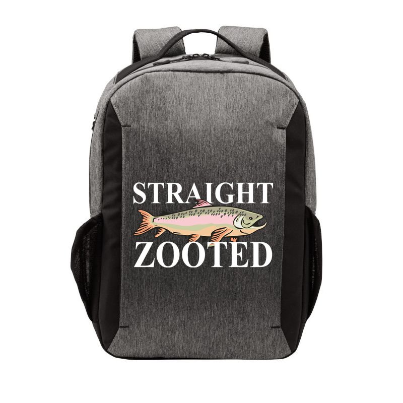 Straight Zooted Fish Vector Backpack
