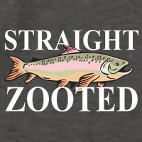Straight Zooted Fish Vector Backpack